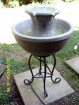 Garden fountain