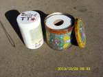 Toilet tissue containers