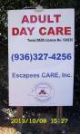 Day Care sign