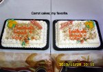 Carrot cakes