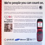 Jitterbug info on box