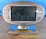 Temperature inside T@B.