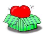valentine-clipart-heart-in-green-box