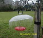Icicles on Hummingbird feeder
