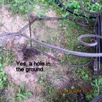 Hole in the ground