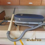 Getting ready to vacuum (inside)