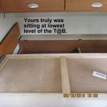 In lowest area of T@B