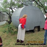 Extremely old "teardrop" trailer