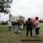 Miss Lucy telling about old Chuck Wagon