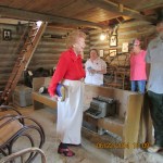 Miss Lucy conduction tour