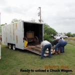 Opened the tail gate