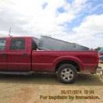 Baptize in horse trough