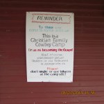 Appropriate clothing requested