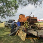 Unloading a chuck wagon #1