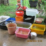 Collecting rain water