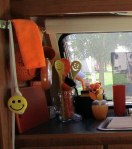 Decorator items on kitchen counter