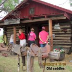 Old saddles