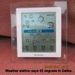 Little weather clock