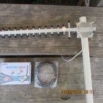 Attaching WiFi antenna to PVC pipe