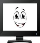 Smiley face TV