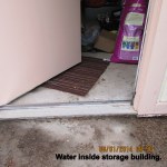 Water in storage building (1)