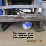 Where I store the containers