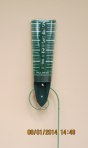 Rain gauge up close