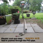 Electric cord, etc., in PVC