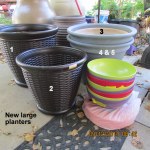 New large planters