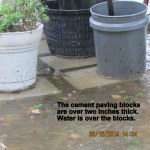 Over over paving blocks