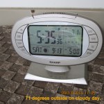 Time and temperature