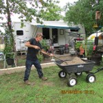 Elbert adding gravel (1)