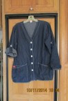 Denim shirt-jacket