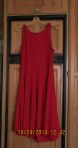 Red sleeveless dres