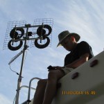 Dave brought an antenna