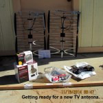 Getting ready for the new antenna