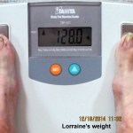 Lorraine's weight