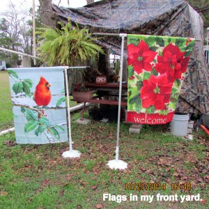 Garden flags