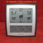 Time and temperature at two