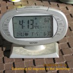 Time and temperature at four