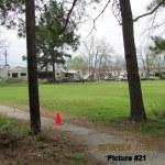 Cone at other entrance