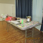 First table full of goodies