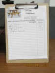 Silent Auction Picnic Table