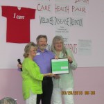 Displaying the check