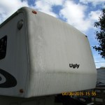 Mold, or algae, on trailer (4)