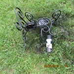 Spray painting plant stands