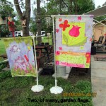 Garden flags
