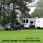 Keith's trailer is leaving