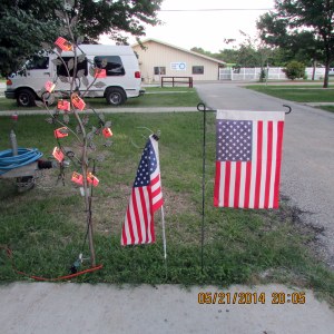 Memorial Day display 2014