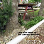 Add more fence later